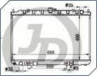 ��������� ��������� JD JPR0086 - ��� Nissan Tino 1998-, Avenir 1998-, Almera 1995- (AT)