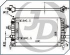 ��������� ��������� JD JPR0154 - ��� Opel Astra H 2004-2014 1.8L A18XER, Z18XER (AT)