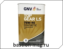 ����� ��������������� GNV�75W90 Top�Gear�LS�Synthetic, GL-5�1L�