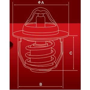 ��������� ��������� Daihatsu Mira, Cuore, Leeza, Opti  (16341-87284-000)